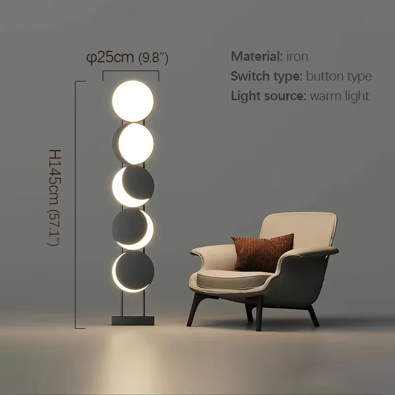 ASHER Modern Floor Lamps Nordic Designer Living Rooms Bedrooms Hotels Villas Minimalist Artistic Lighting Fixtures