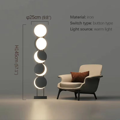 ASHER Modern Floor Lamps Nordic Designer Living Rooms Bedrooms Hotels Villas Minimalist Artistic Lighting Fixtures