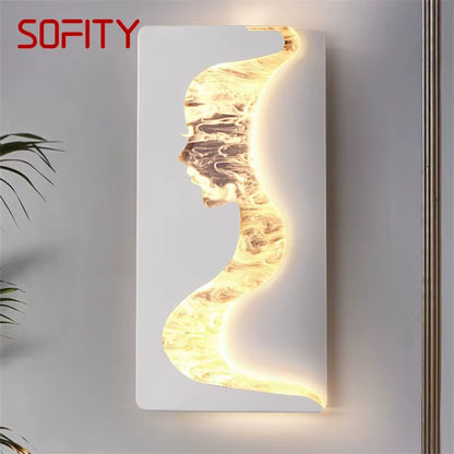 SOURA Modern Luxury Wall Lamp Creative Design Sconce Light LED Decorative Fixtures