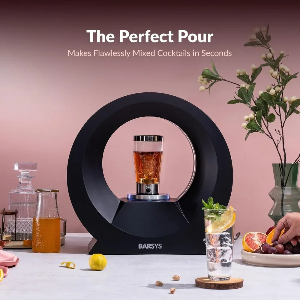 Home Bar 360 Cocktail Drink Mixer, Margarita Cocktail Maker Machine, Cocktail and Mocktail Drink Maker, App-Enabled Drinks